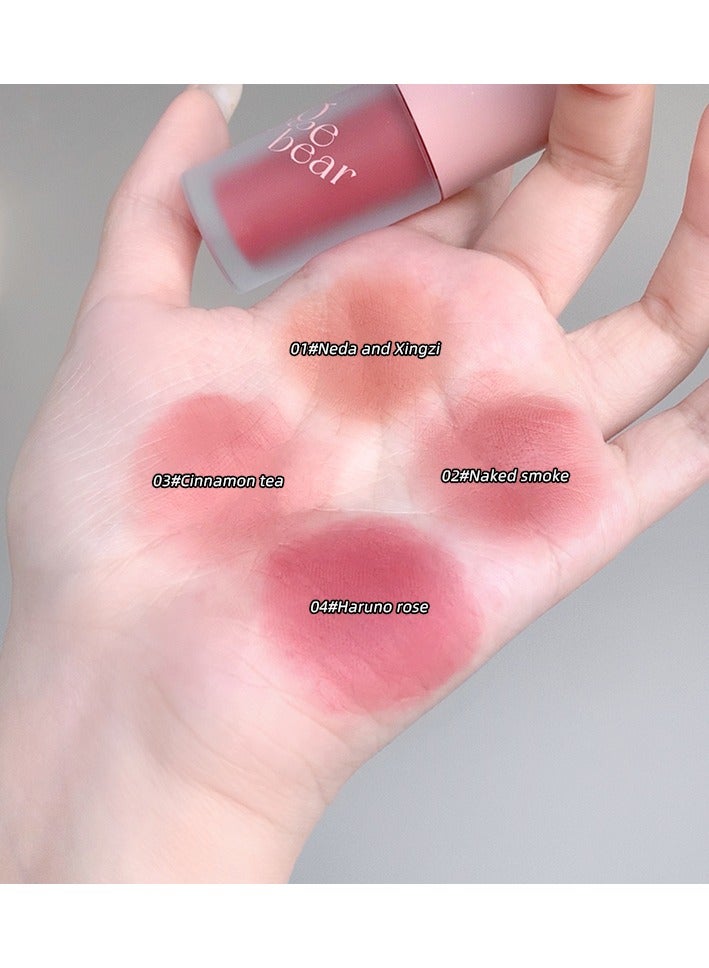 Gege bear Soft Liquid Blush Matte for Eyes Lips And Cheeks 02 - Image 2
