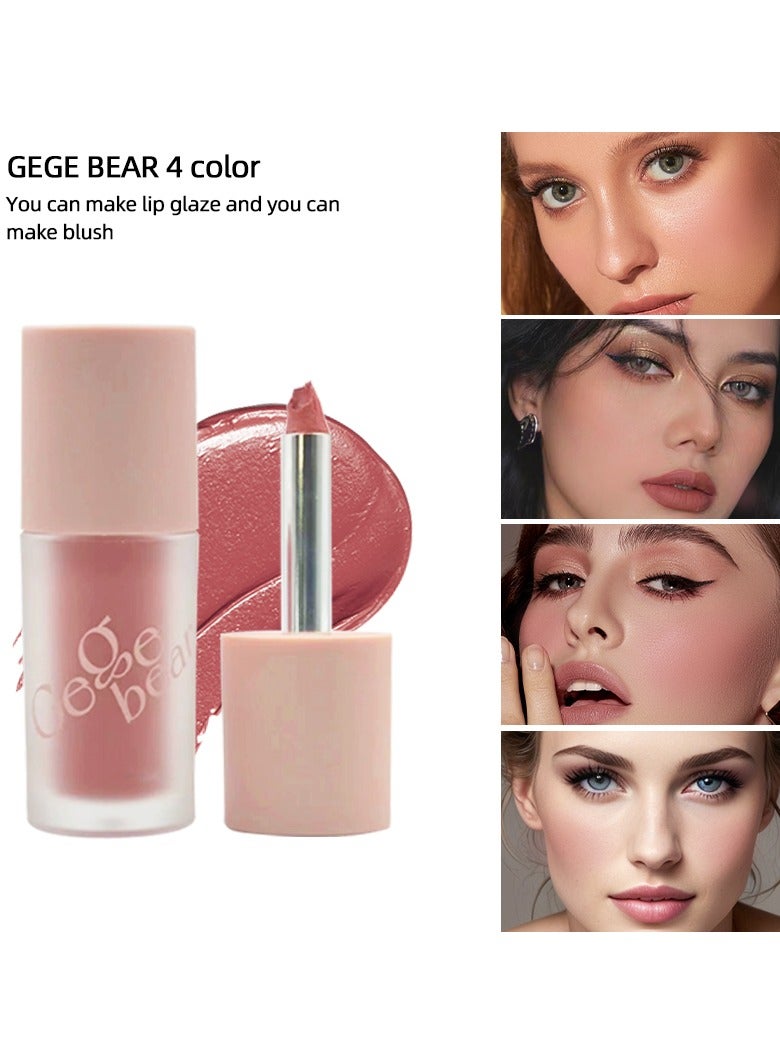 Gege bear Soft Liquid Blush Matte for Eyes Lips And Cheeks 02 - Image 4