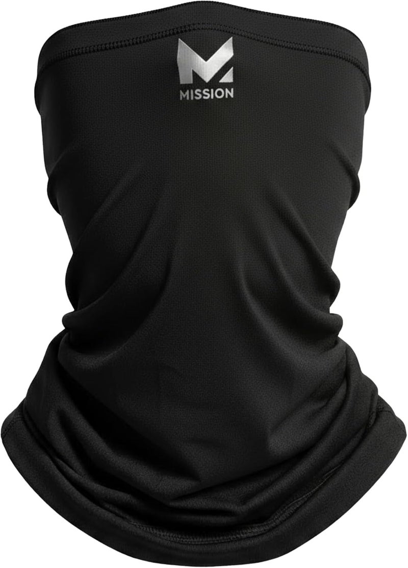 Mission قناع وجه متعدد الاستخدامات للرقبة للتزلج والأنشطة الخارجية، UPF 50، قماش خفيف الوزن وقابل للتنفس - Image 1