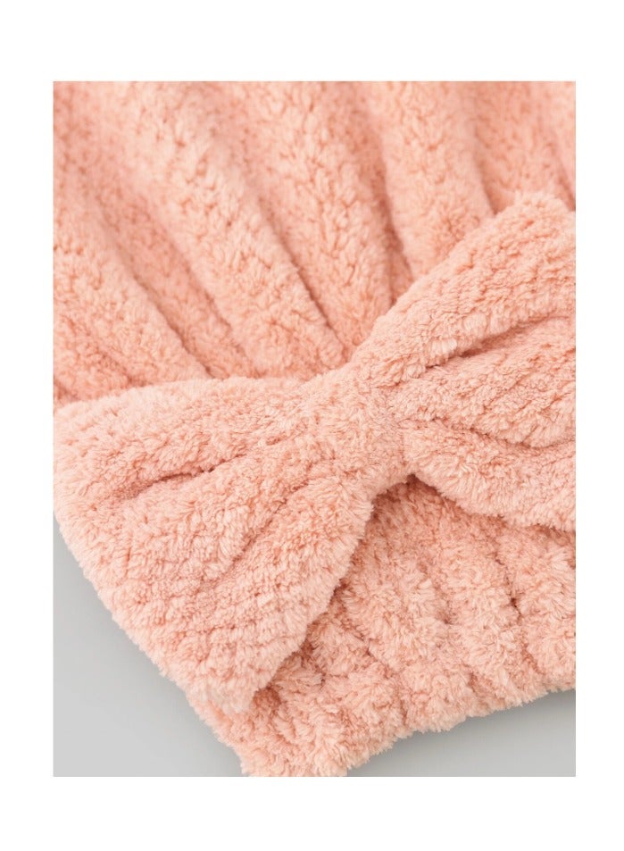 بونكا منشفة تجفيف شعر مزخرف بقوس - Image 5