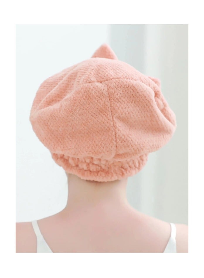 بونكا منشفة تجفيف شعر مزخرف بقوس - Image 3