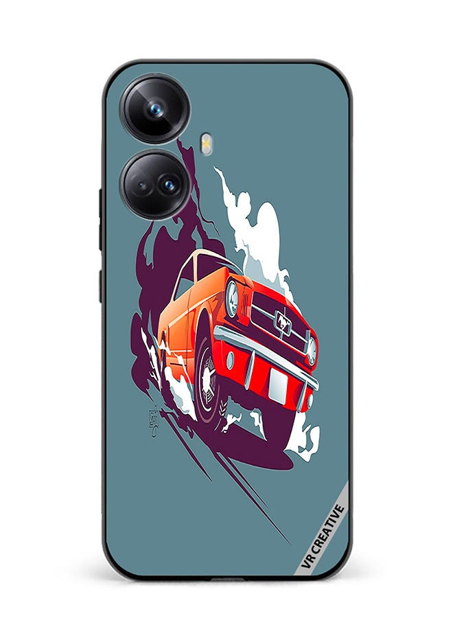 VR CREATIVE Protective Case Cover For Realme 10 Pro Plus Mustang Design Multicolour - Image 1