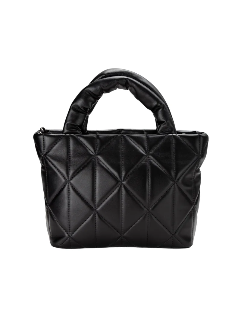 Bata Quilted Top Handle Bag