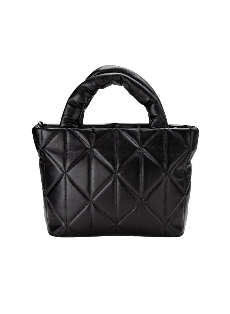 Bata Quilted Top Handle Bag - Image 2