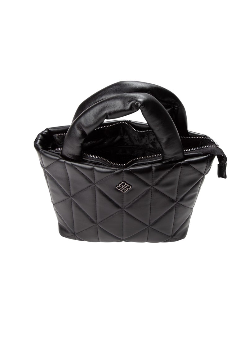 Bata Quilted Top Handle Bag - Image 4