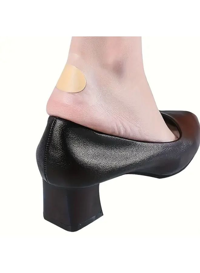 20pcs Heel Protectors For High Heels Back Of Foot Support Black And Beige - Image 1
