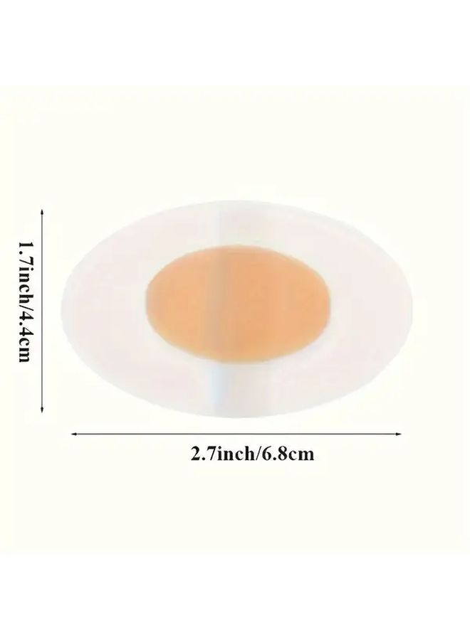 20pcs Heel Protectors For High Heels Back Of Foot Support Black And Beige - Image 4
