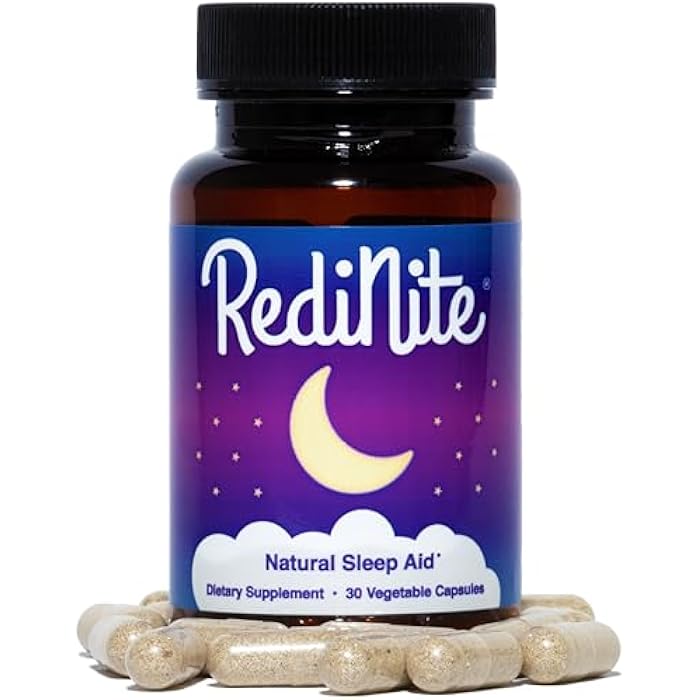 RediNite Natural Sleep Aid Supplement - Non-GMO, Vegan - Image 5
