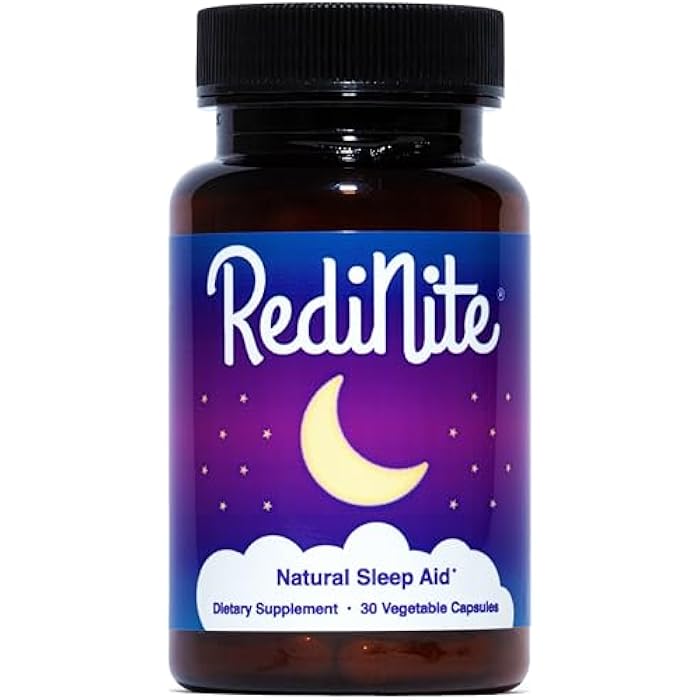 RediNite Natural Sleep Aid Supplement - Non-GMO, Vegan - Image 1