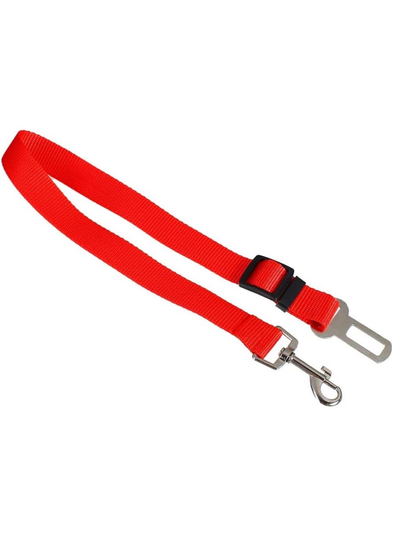 GGOOT Pet Rope 3 Colors Cat Dog Car Seat Belt Adjustable Pet Vehicle Safety Belt Dog Puppy Seatbelt Harness Leash Pet Products 67.5cm 1 PC Pet Traction Rope(3)  - Image 5