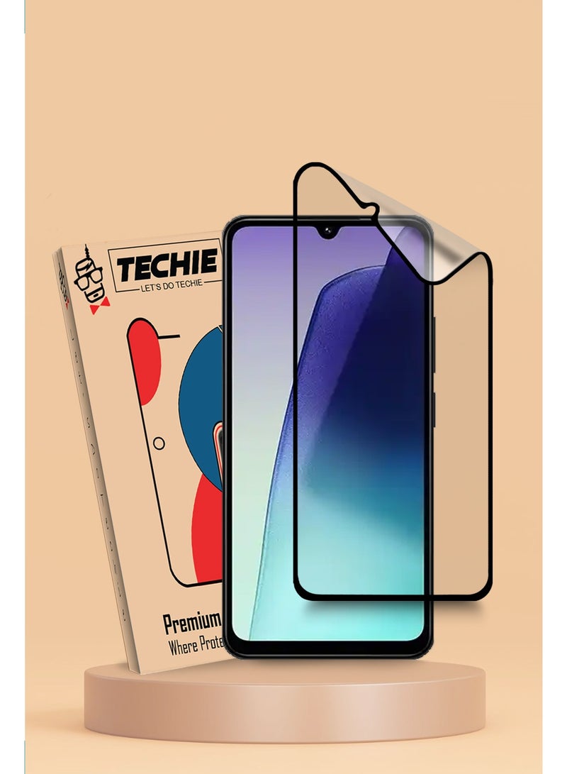 Techie فيلم حماية شاشة سيراميك مات 9D لهاتف Xiaomi Redmi 14C/POCO C75 4G – شعور سلس مضاد للبصمات خالي من الفقاعات - Image 1