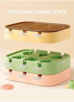 Fazza Mini Popsicle Molds for Kids Cute Shapes Silicone Popsicle Molds BPA Free Reusable Ice Cream Mold Popsicle Maker Homemade DIY Set (2pack)  - Image 2