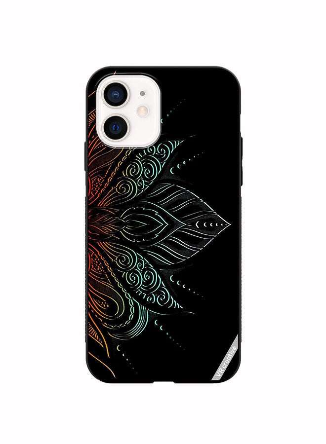 VR CREATIVE Protective Case Cover For Apple iPhone 12 mini Heena Elements Design Multicolour - Image 1