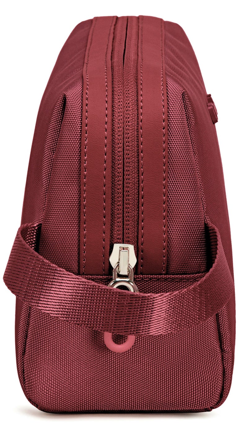 Chantria Premium Lightweight Carry All Bag for Women Water Resistant Multifunctional Clutch Bag with Multiple Pockets, CB00637, Burgundy - Image 4