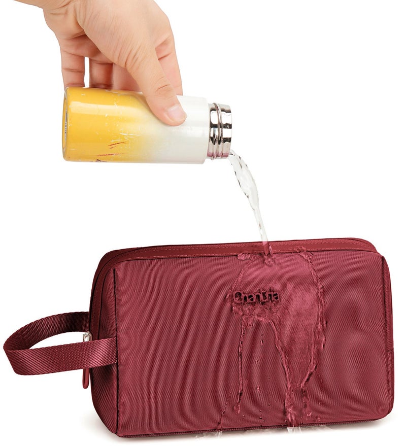 Chantria Premium Lightweight Carry All Bag for Women Water Resistant Multifunctional Clutch Bag with Multiple Pockets, CB00637, Burgundy - Image 5