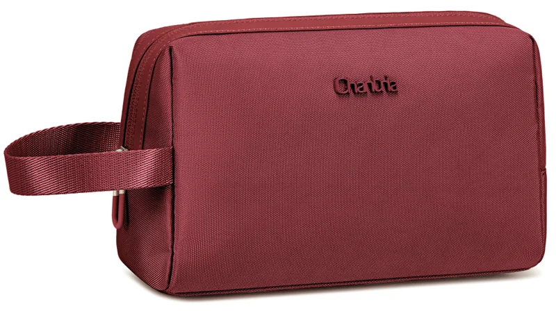 Chantria Premium Lightweight Carry All Bag for Women Water Resistant Multifunctional Clutch Bag with Multiple Pockets, CB00637, Burgundy