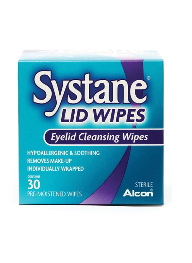 Alcon Systane Lid Wipes 30'S 