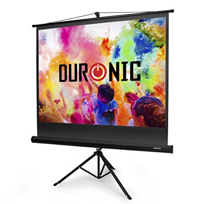 Tripod Projector Screen/43 50 Inch Standing Portable Movie Video Projection Screens 4:3 for School Office Home Cinema Theatre with Stand - Image 1