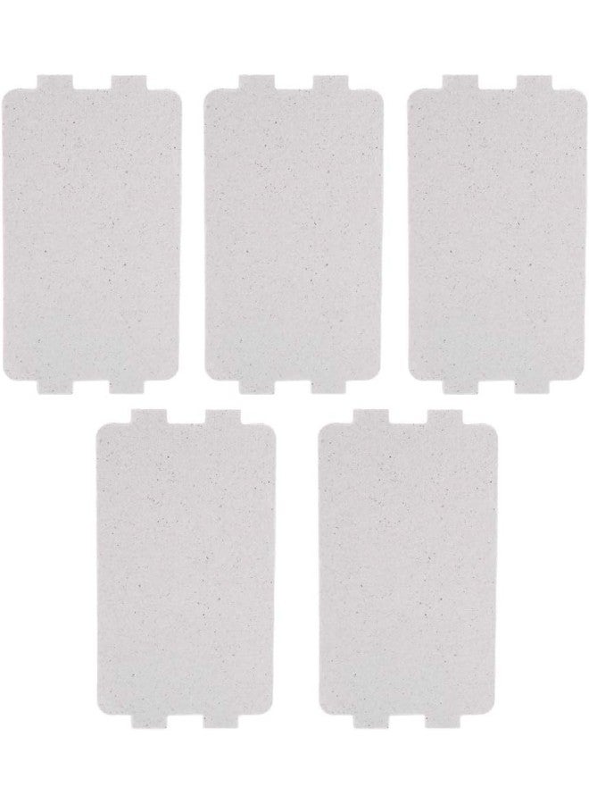 Mica Sheet,5PCS Microwave Oven Mica Plate Sheet Replacement Repairing Accessory for Microwave Oven for Home Kitchen Office Restaurant  - Image 1