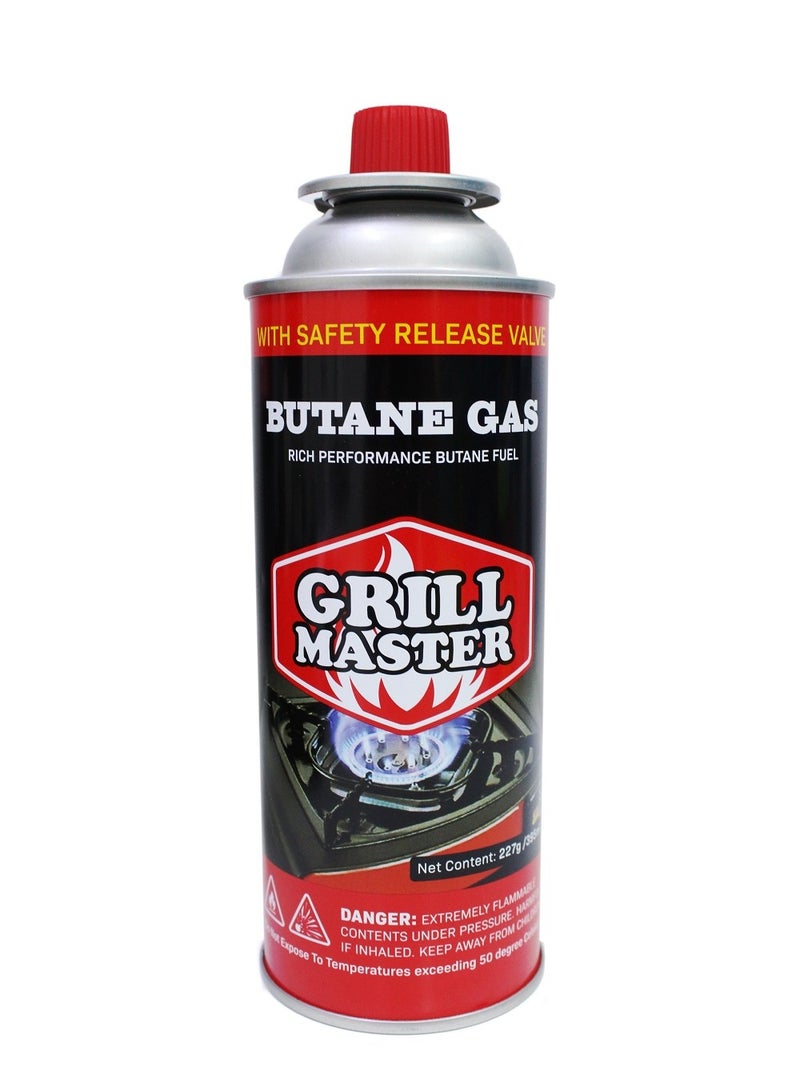 Grill Master عبوة غاز بوتان بقطعة واحدة مع صمام أمان - Image 1