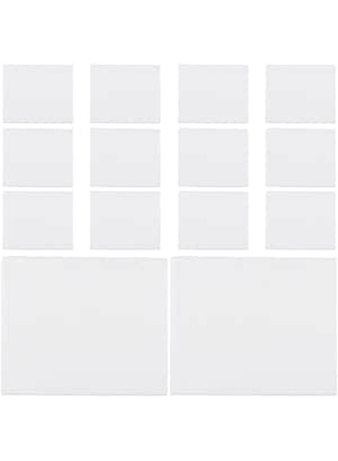 Self Adhesive Foam Weather Stripping Seal Strip 14pcs Draft Stopper For Door Frame - Image 1