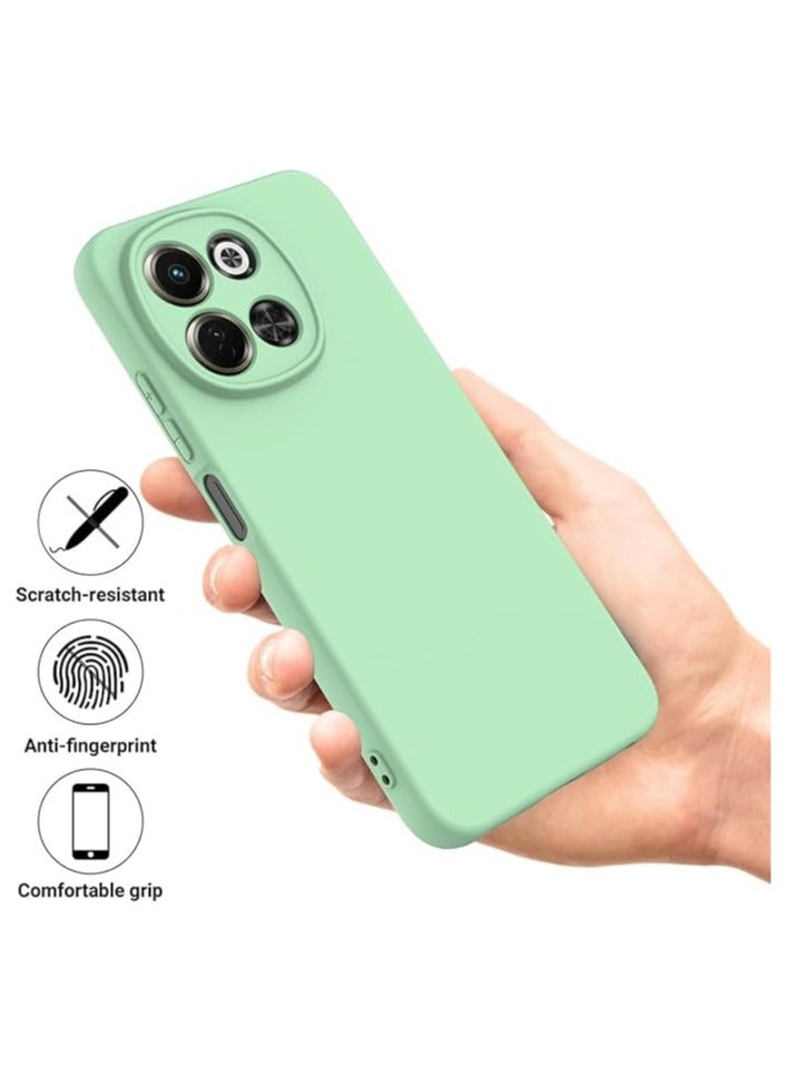 Silicone Case Compatible with Tecno Spark 30 5G / Tecno Pova 6 Neo 5G Case, with Lanyard Strap and Liquid Silicone TPU Soft Shell for Earthquake and Fall Resistance Cover Case - Image 2