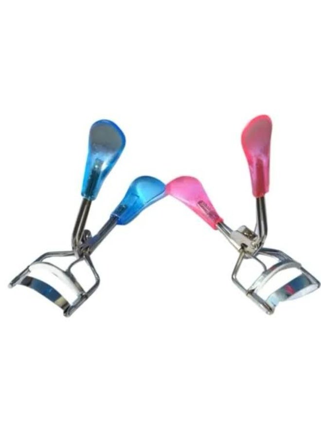 Color Silicone Pad Eyelash Curler Portable Eyelash Curler1pc (may vary color) - Image 1