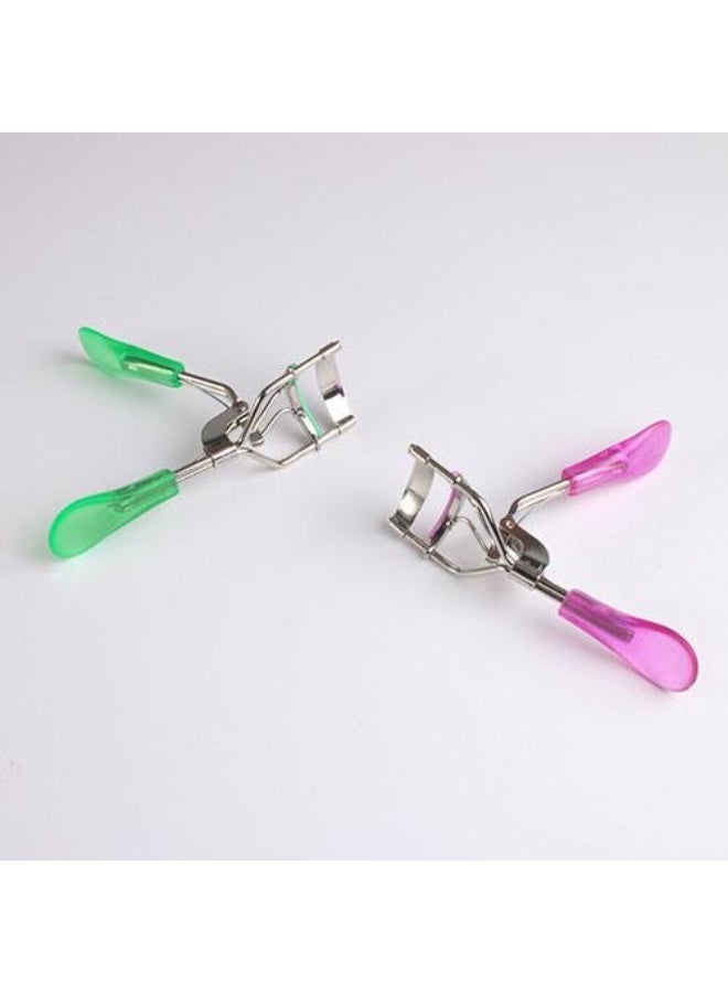 Color Silicone Pad Eyelash Curler Portable Eyelash Curler1pc (may vary color) - Image 2