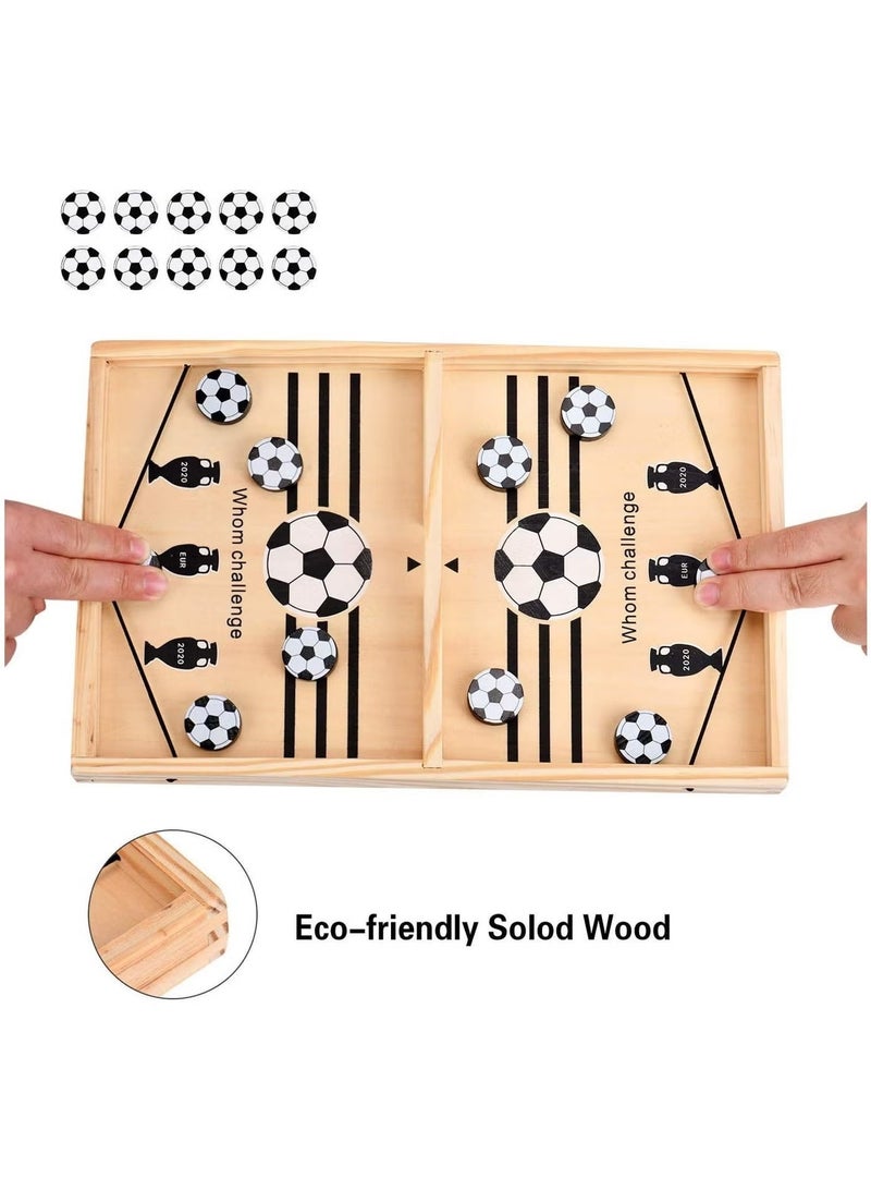 UV Enterprises Fast Sling Puck Soccer Board Game for Kids Boys & Girls | Educational Learning Toy | Interactive Preschool Activity Game Fast Sling Puck Game | Catapult Board Games for Parent-Child Interactive Party Fun Family Tabletop Game - Image 5