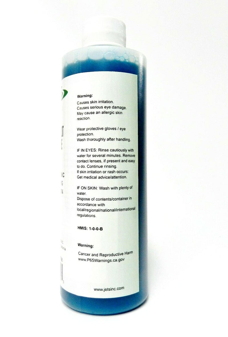 JTS Jewelry Ultrasonic Cleaner Solution Cleaner Cobalt Blue High Concentrate Cleaning for Jewelry Parts 8oz - Image 3