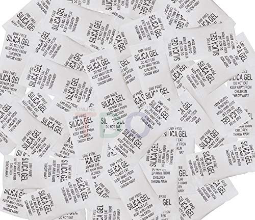 TDO Silica Gel Packets 350 pcs (Each 1 Gram) For Moisture absorbents Dehumidifier Silica Gel Bags for Moisture Room, Cupboard, Kitchen, Shoe,Wardrobe, Car,Camera, Lenses - Image 2