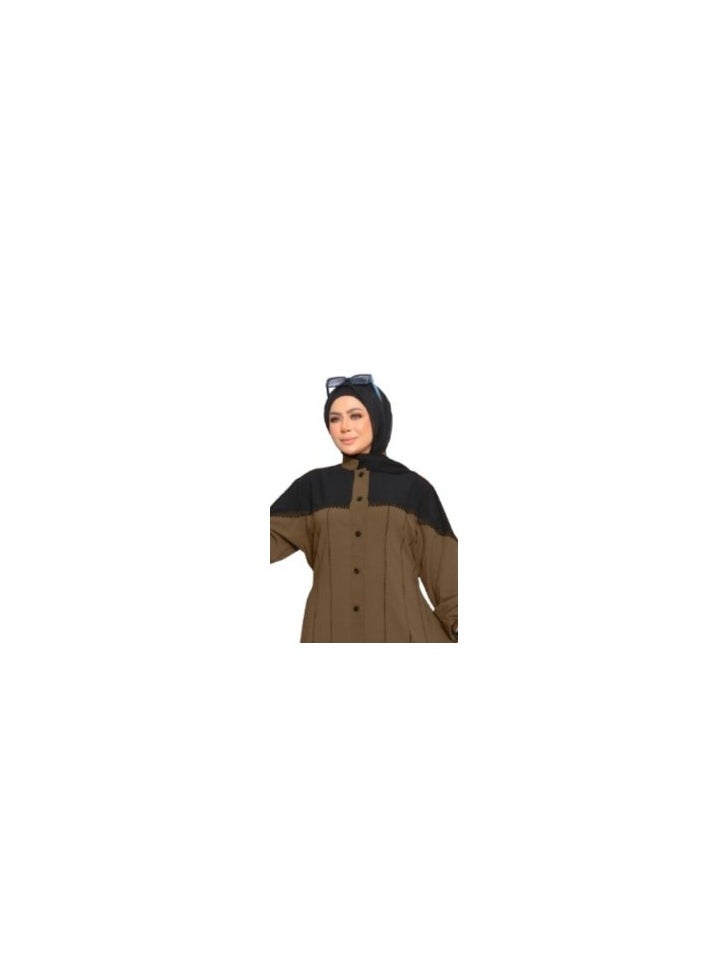 Generic - Two-piece set, material, crepe royal, size one size, can be worn up to 110 kg with belt for women - Image 1