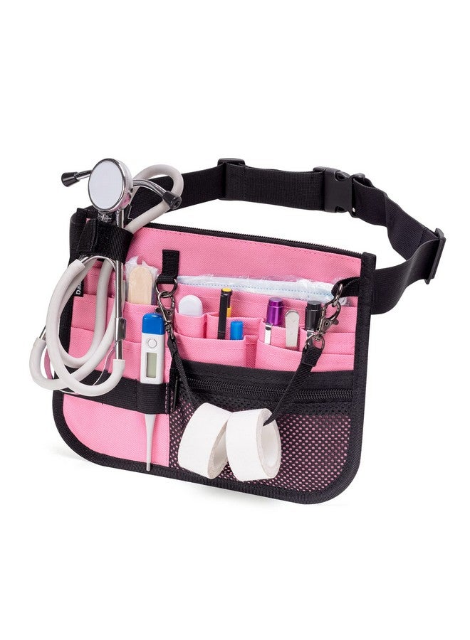 Damero Nurse Fanny Pack, Nurse Waist Bag With Tape Holder, Nurse Tool Belt For Stethoscopes, Bandage Scissors And Other Medical Supplies, Pink  - Image 1