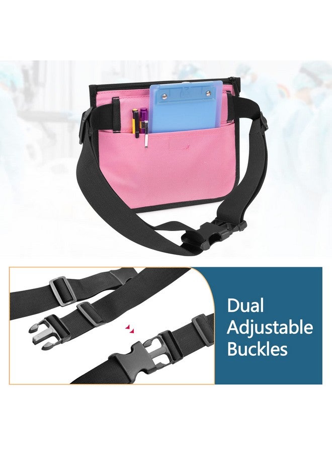 Damero Nurse Fanny Pack, Nurse Waist Bag With Tape Holder, Nurse Tool Belt For Stethoscopes, Bandage Scissors And Other Medical Supplies, Pink  - Image 5