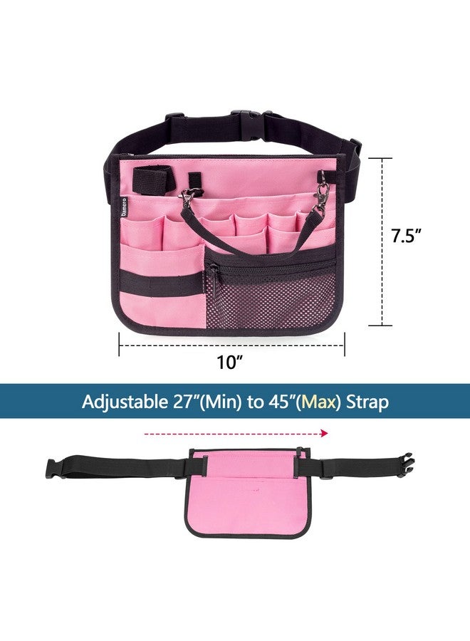 Damero Nurse Fanny Pack, Nurse Waist Bag With Tape Holder, Nurse Tool Belt For Stethoscopes, Bandage Scissors And Other Medical Supplies, Pink  - Image 4