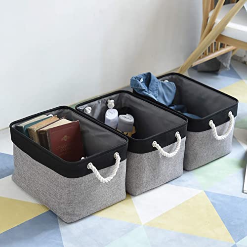 Sacyic Storage Bins, Storage Cubes Storage Containers for Organizing with Handles for Organizer Bins (15.7 x 11.8 x 8.2 inches) - Image 4