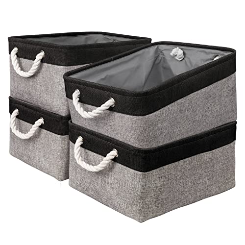 Sacyic Storage Bins, Storage Cubes Storage Containers for Organizing with Handles for Organizer Bins (15.7 x 11.8 x 8.2 inches) - Image 1