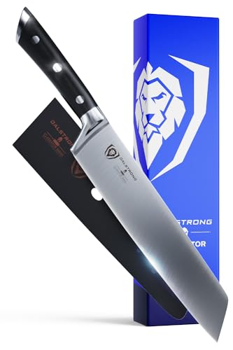 Dalstrong Kiritsuke Chef Knife - 8.5 inch - Gladiator Series Elite - Forged German High Carbon German Steel - Full Tang Kitchen Knife - Black G10 Handle - w/Sheath - Chef's Knife - NSF Certified - Image 1
