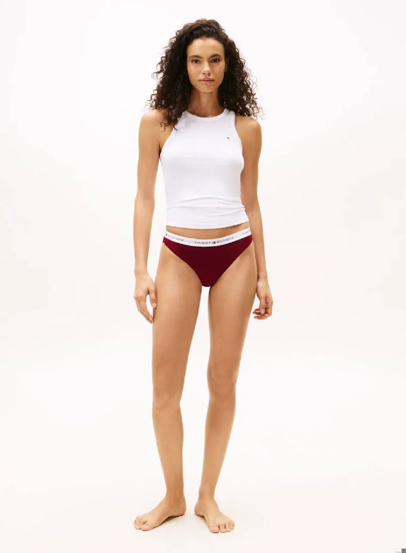 TOMMY HILFIGER 3 Pack Logo Waistband Bikini