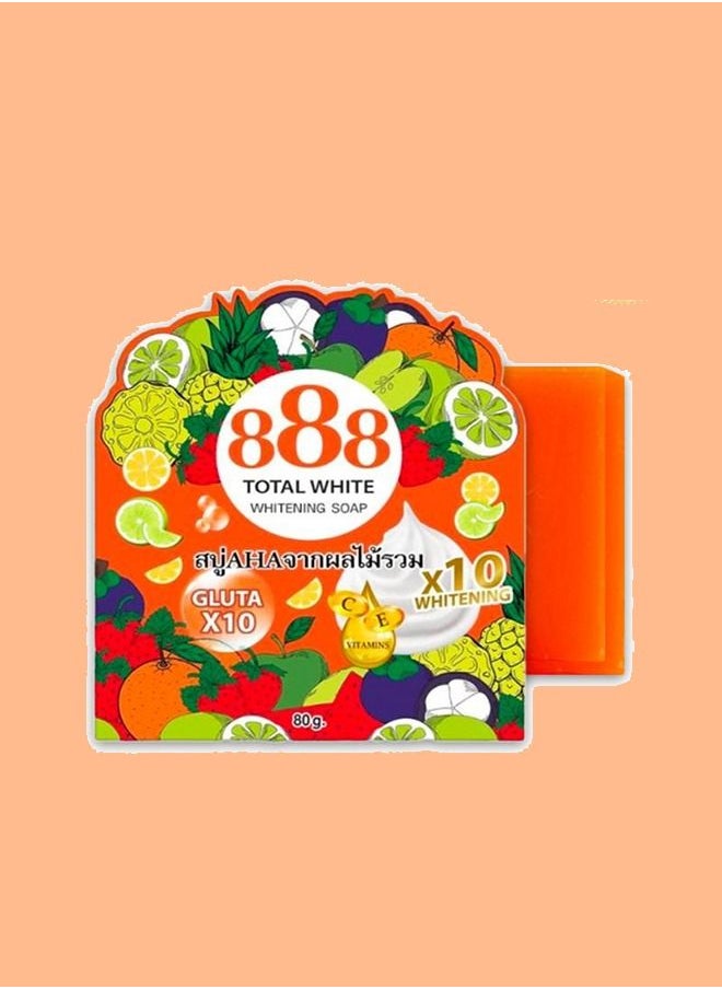 888 توتال وايت - صابون تبييض توتال وايت الجلوتاثيون x10 و x10 سريع الفعالية 100٪ أصلي - Image 1