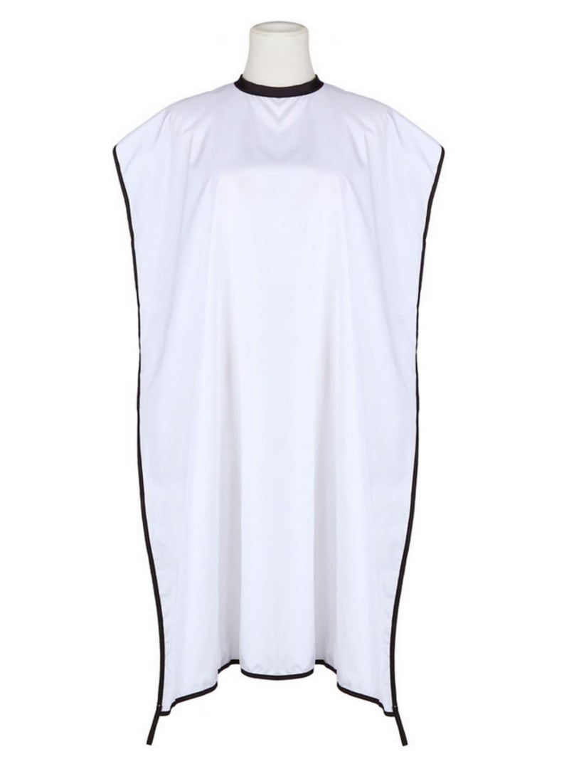 قطعة واحدة مئزر حلاقة لحية للرجال، مريول عناية وتنظيف الشعر، مريول حلاقة للكبار، حامل ماكينة الحلاقة، منظف الحمام، هدية للرجال، مقاوم للماء، متين، بحزام رقبة قابل للتعديل، مناسب لاستخدام صالون الحلاقة والمنزل، مقاس 110 × 70 سم - Image 2