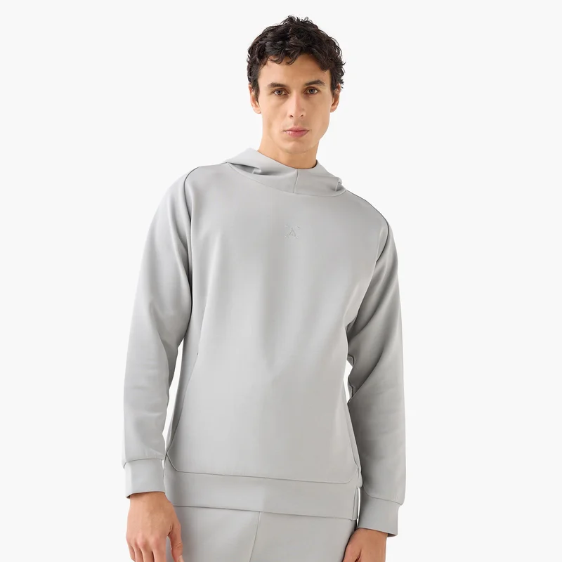 ADOT by Splash Textured Hooded Sweatshirt