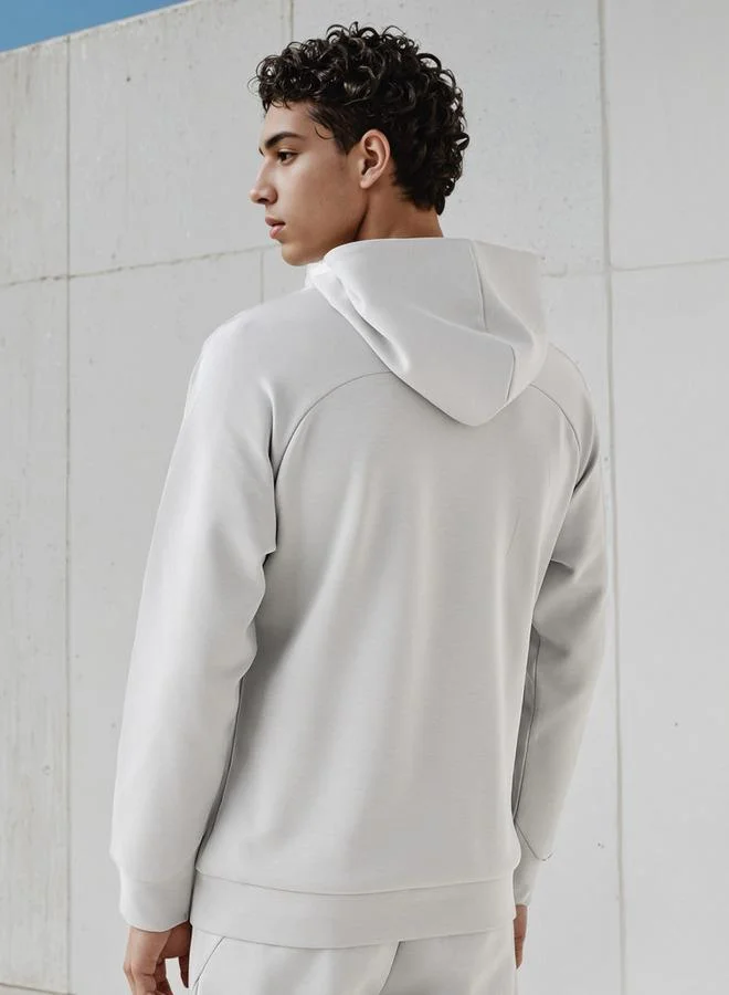 Splash Active Textured Hooded Sweatshirt