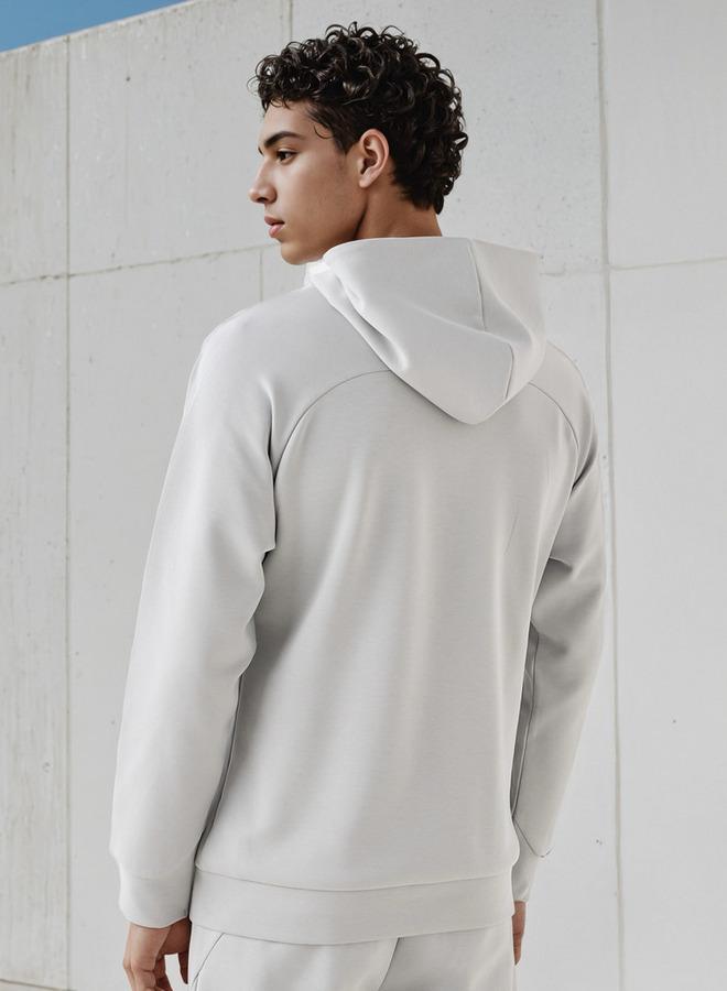 Active Textured Hooded Sweatshirt - Image 3