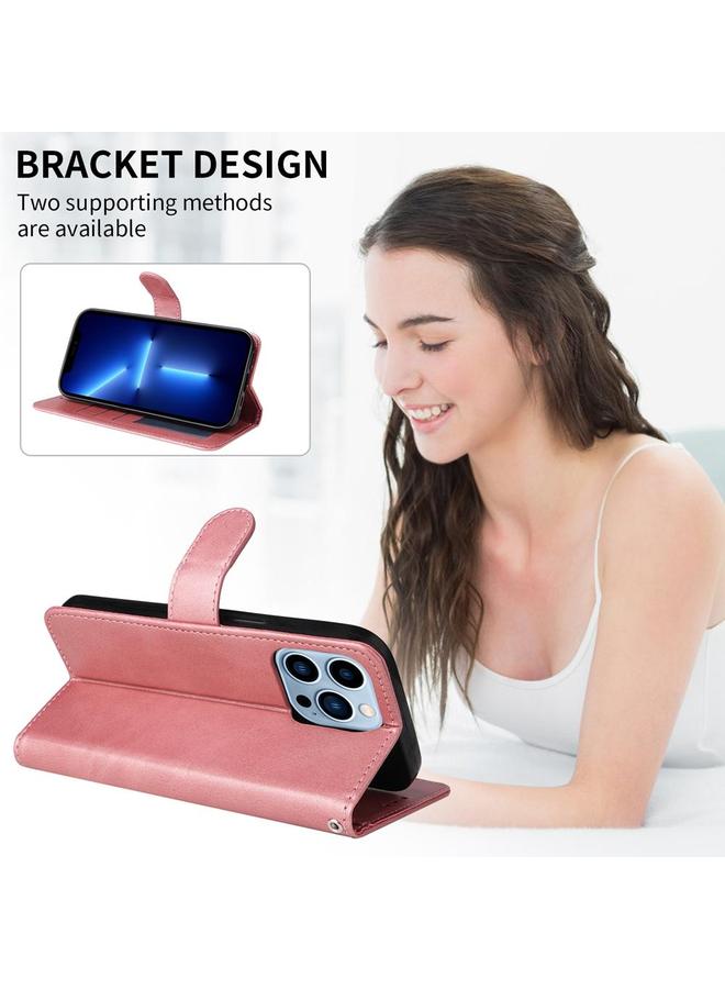 S-TOP Case For Motorola Moto G35 Classic Calf Texture Flip Leather Phone Case - Image 4