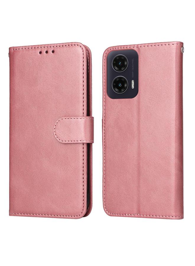 S-TOP Case For Motorola Moto G35 Classic Calf Texture Flip Leather Phone Case - Image 1