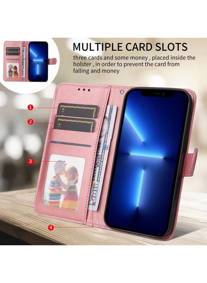 S-TOP Case For Motorola Moto G35 Classic Calf Texture Flip Leather Phone Case - Image 3