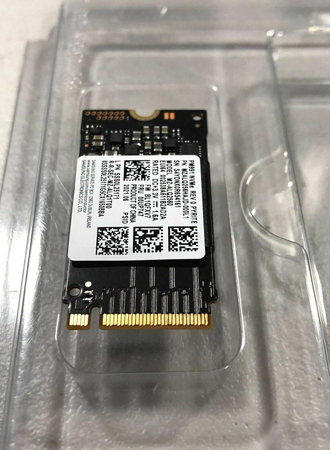 Samsung SSD 256GB PM991 M.2 2242 42mm PCIe 3.0 x4 NVMe