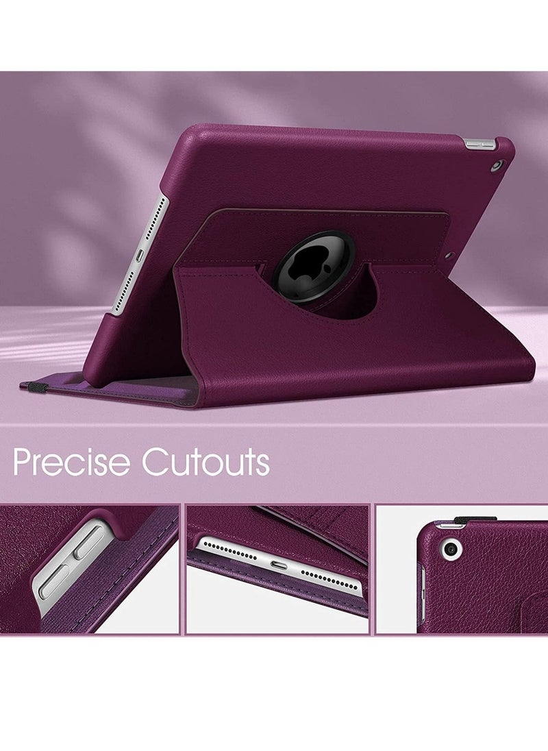 Smart Cover Case for iPad Air, 360 Degree Rotating Stand, [Auto Sleep/Wake], Folio Leather Smart Cover Case for iPad Air 2nd/3rd/4th Generation, Slim Lightweight Stand Cover - Image 2