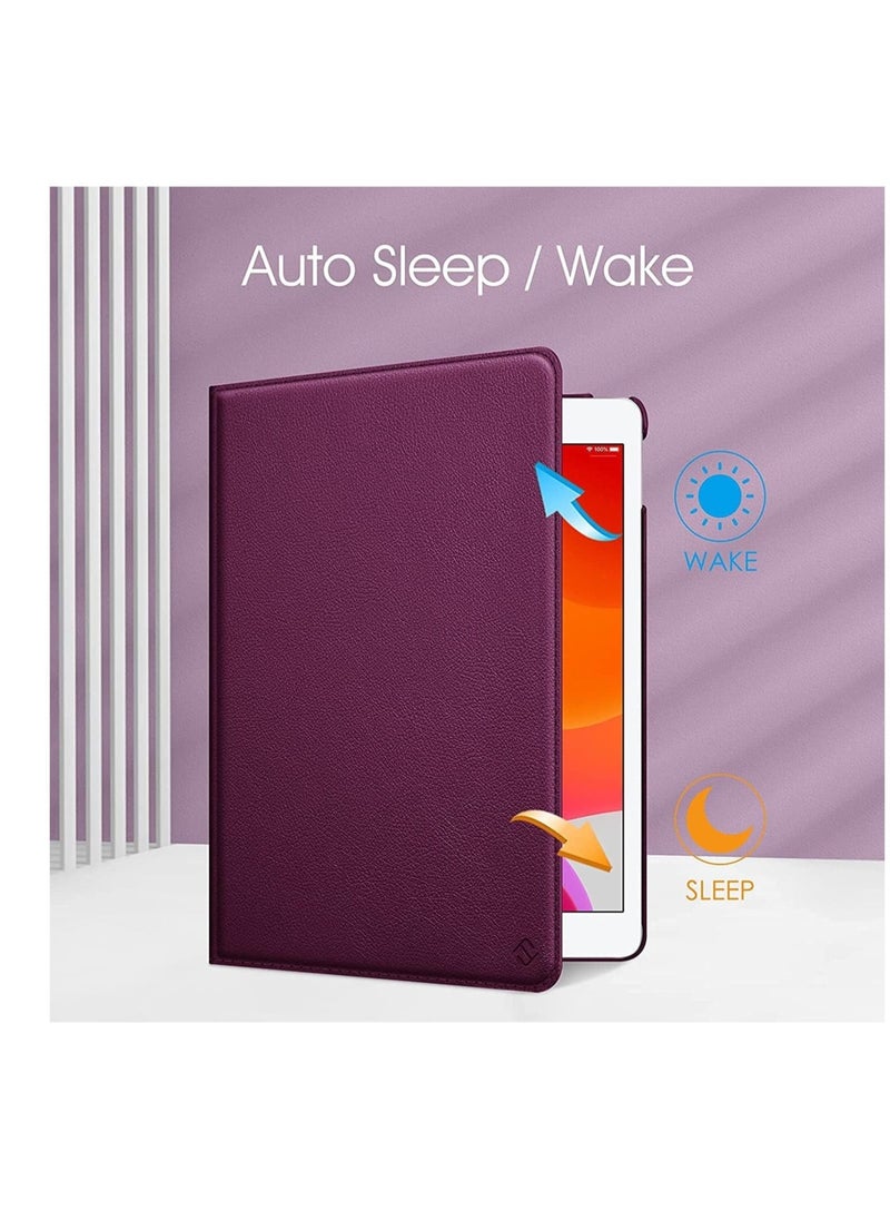 Smart Cover Case for iPad Air, 360 Degree Rotating Stand, [Auto Sleep/Wake], Folio Leather Smart Cover Case for iPad Air 2nd/3rd/4th Generation, Slim Lightweight Stand Cover - Image 3